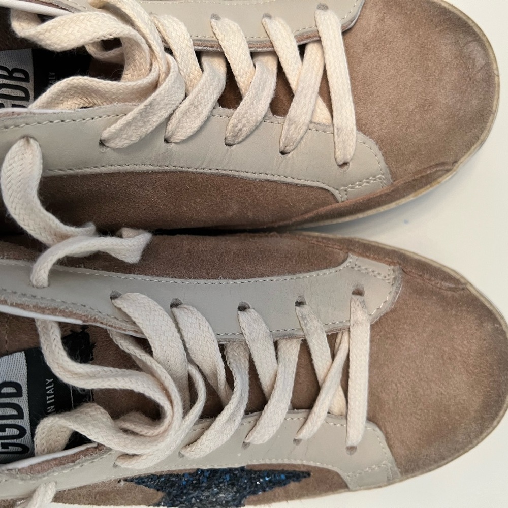 Golden Goose Superstar Dessert Suede-Blue - Size 36 - Women’s - Picture 6 of 16